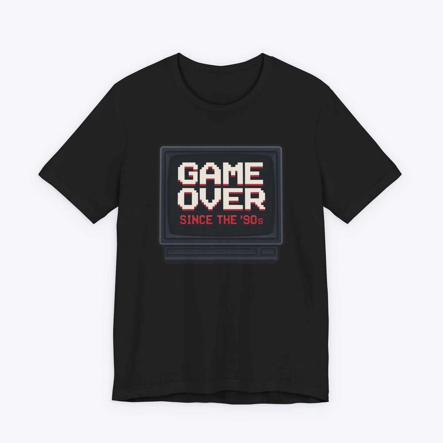 T-Shirt Black / S Game Over - TV Box T-Shirt