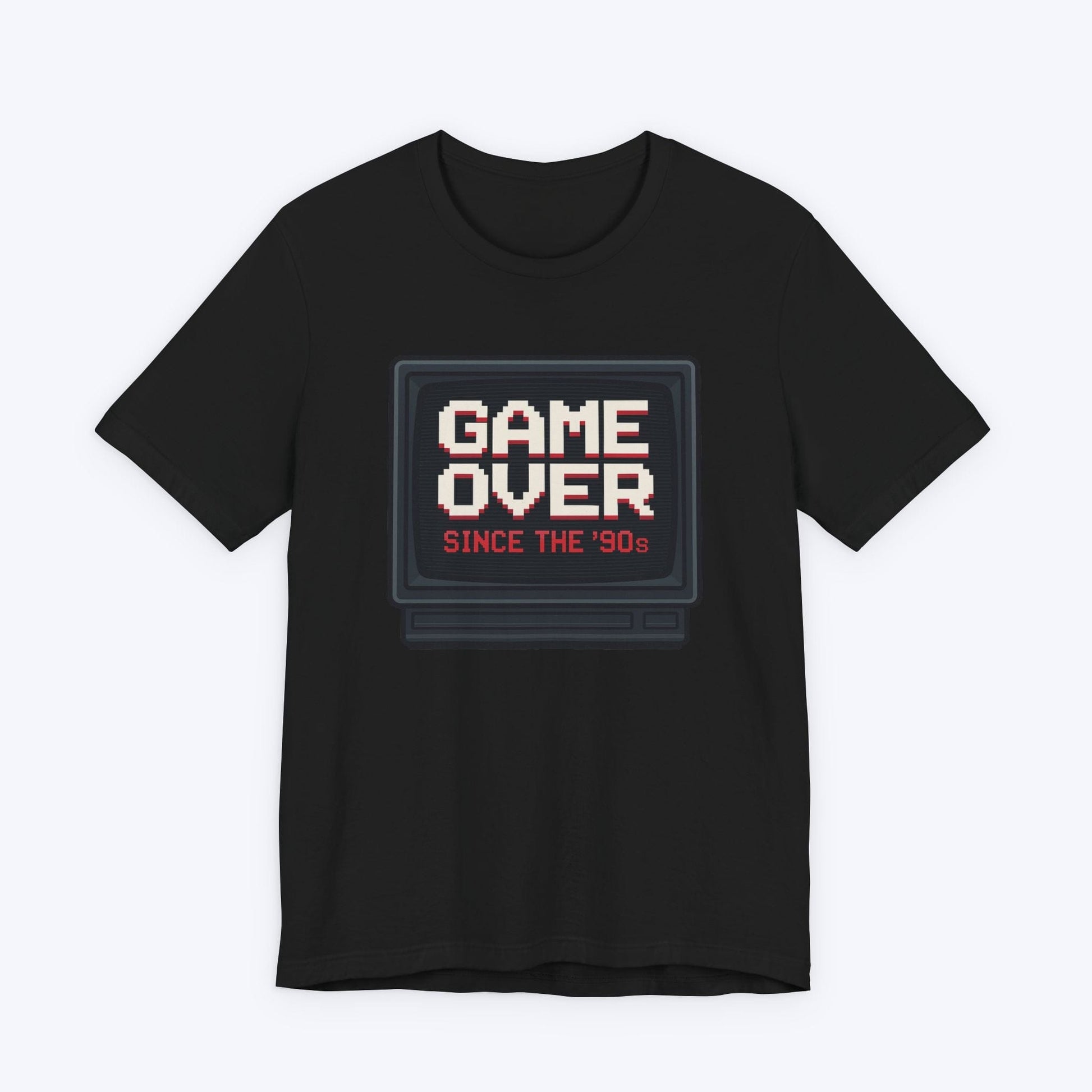 T-Shirt Black / S Game Over - TV Box T-Shirt