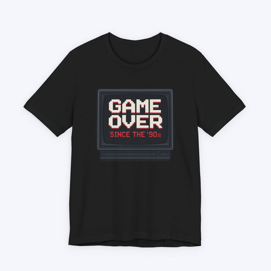 T-Shirt Black / S Game Over - TV Box T-Shirt
