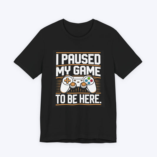 T-Shirt Black / S Game Progress on Hold T-shirt