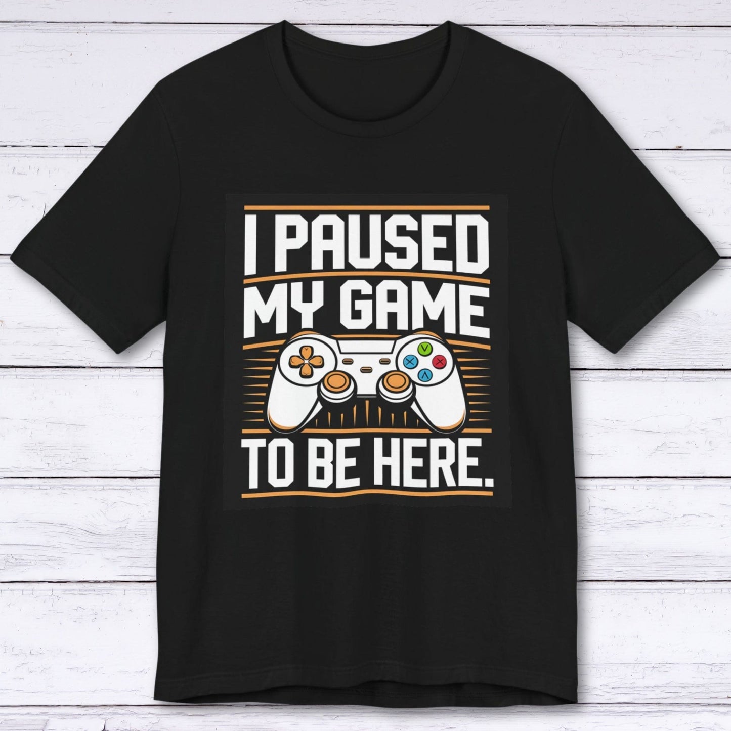 T-Shirt Black / S Game Progress on Hold T-shirt