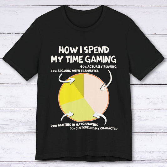 T-Shirt Black / S Game Time T-shirt