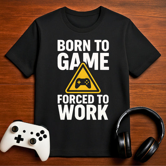 T-Shirt Black / S Gamer by Nature T-shirt