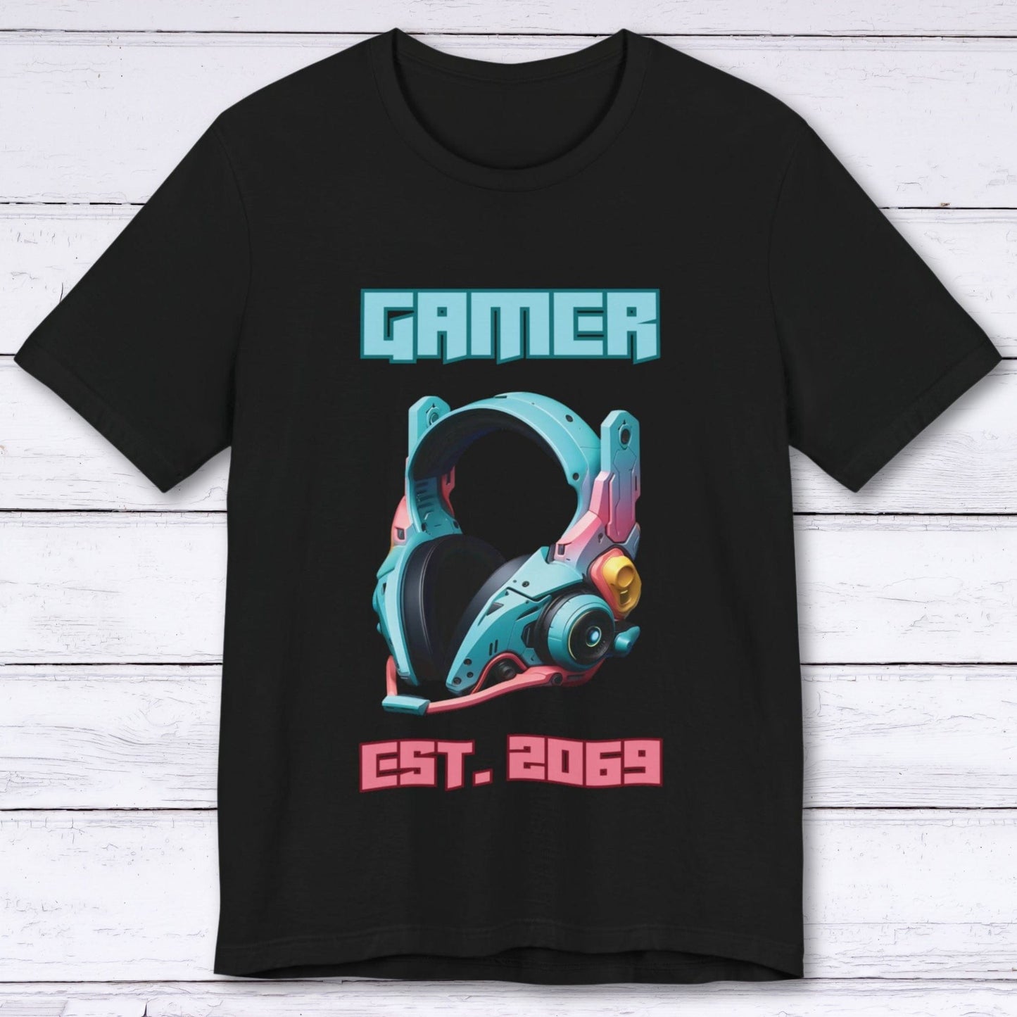 T-Shirt Black / S Gamer Est. 2069 T-shirt