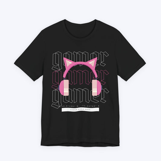 T-Shirt Black / S Gamer Girls Rock T-shirt