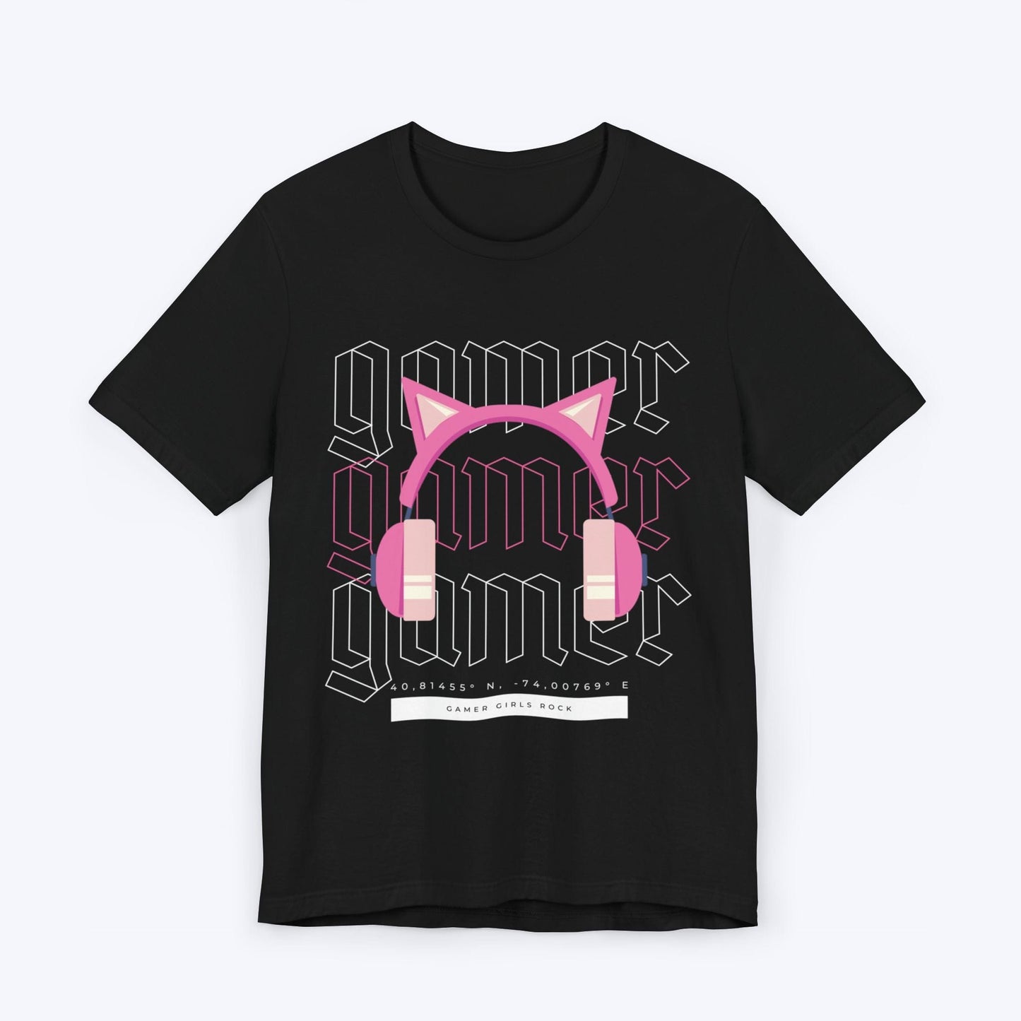 T-Shirt Black / S Gamer Girls Rock T-shirt