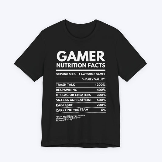 T-Shirt Black / S Gamer Nutrition T-shirt