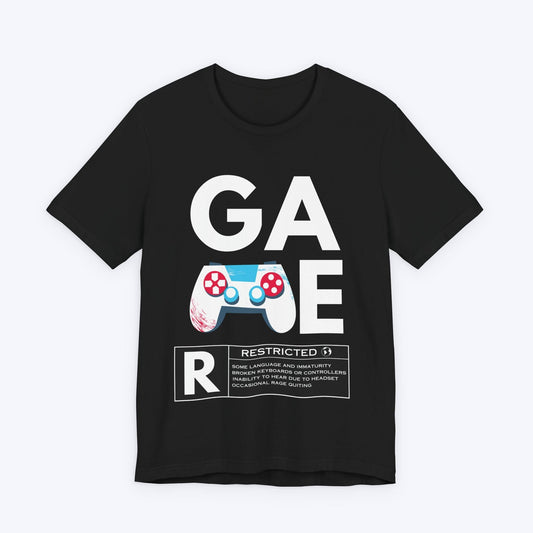 T-Shirt Black / S Gamer Restricted T-shirt