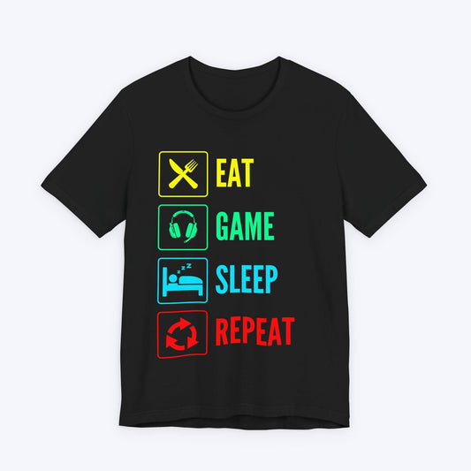 T-Shirt Black / S Gamer Routine T-shirt