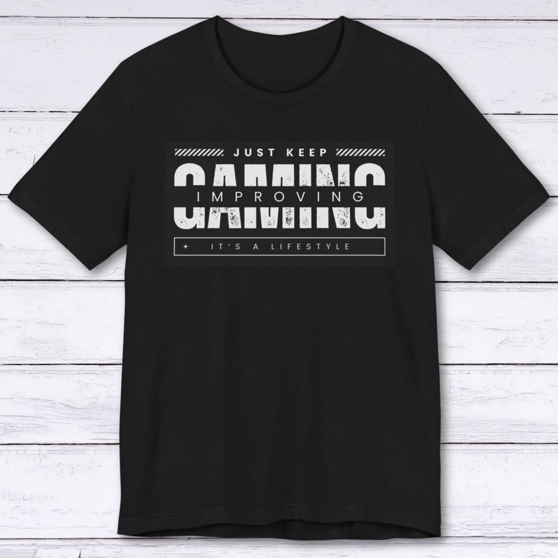 T-Shirt Black / S Gaming is a Lifestyle T-shirt