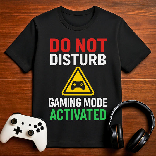 T-Shirt Black / S Gaming Mode Activated T-shirt