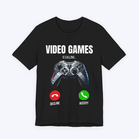 T-Shirt Black / S Gaming: On the Other Line T-shirt