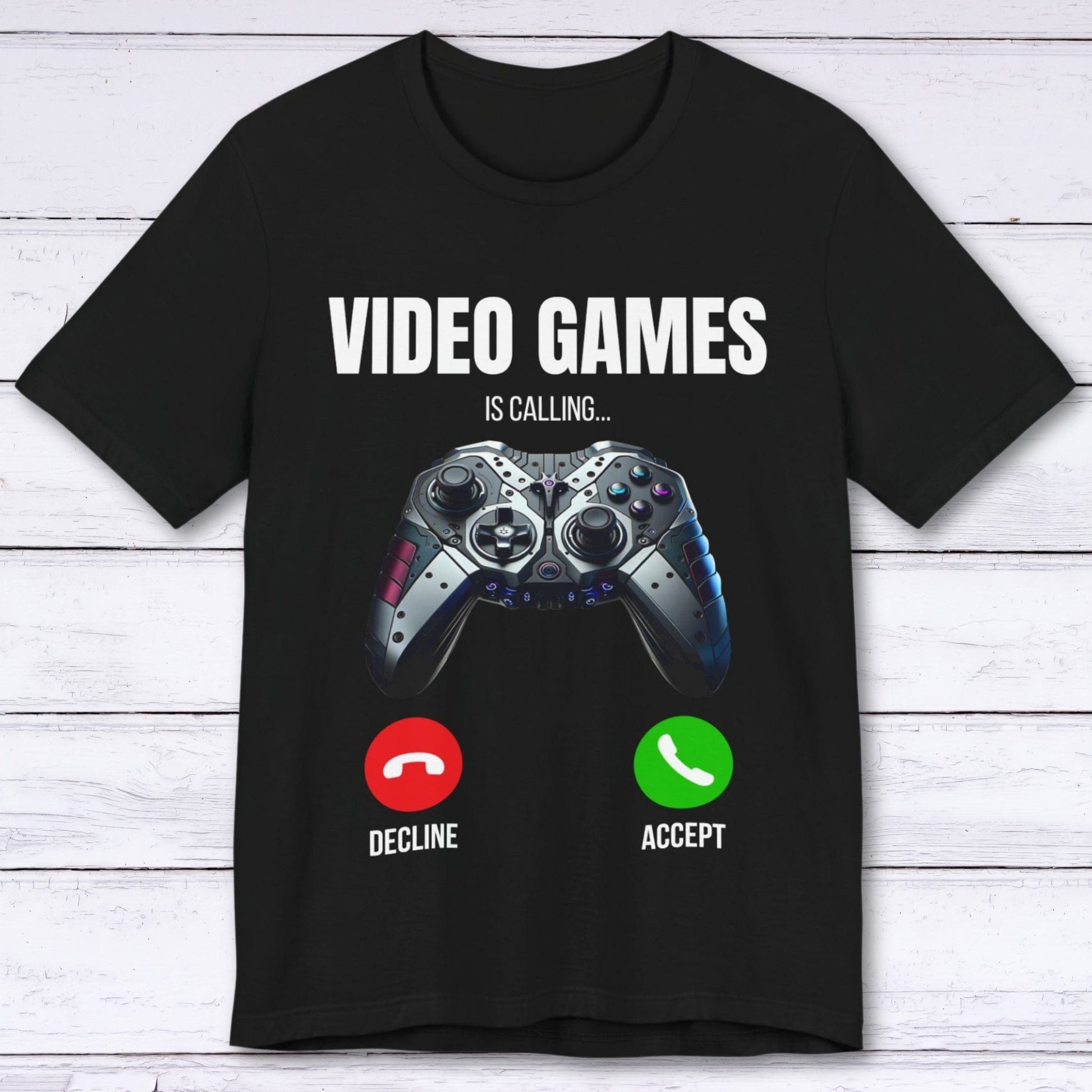 T-Shirt Black / S Gaming: On the Other Line T-shirt