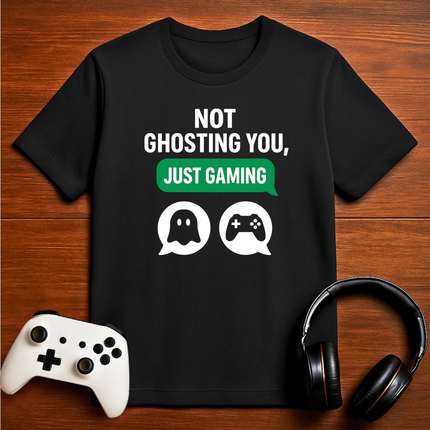T-Shirt Black / S Gaming Silence ≠ Ghosting T-shirt