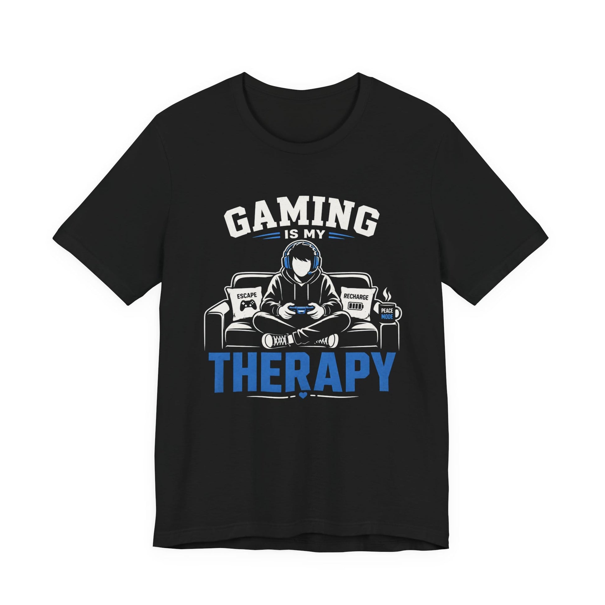 T-Shirt Black / S Gaming Therapy T-shirt
