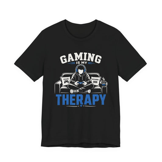 T-Shirt Black / S Gaming Therapy T-shirt