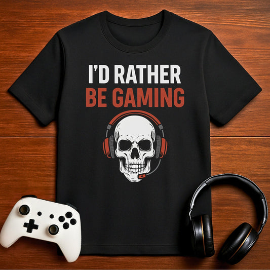 T-Shirt Black / S Gaming Till I’m Dead T-shirt