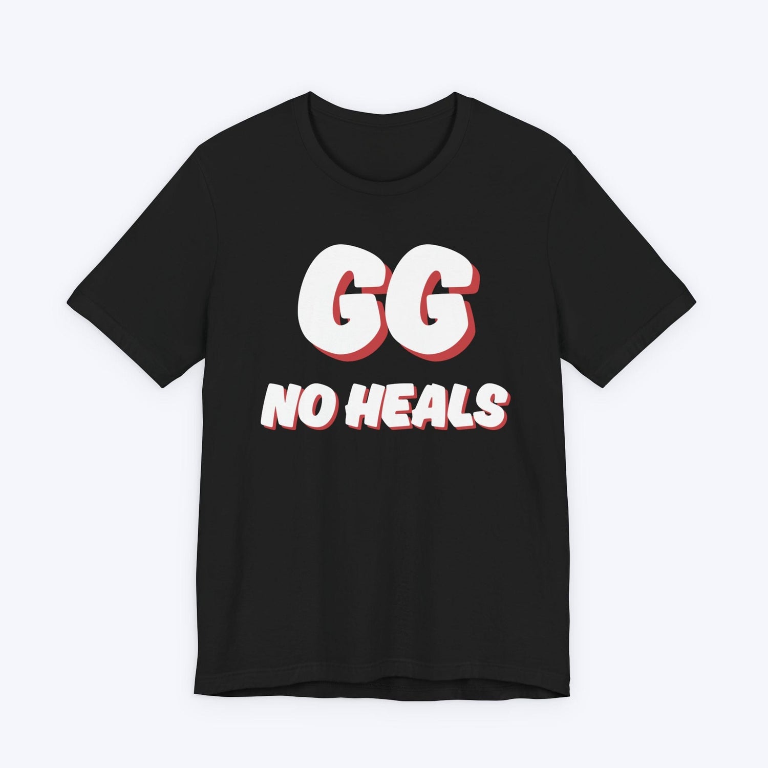 T-Shirt Black / S GG No Heals T-shirt