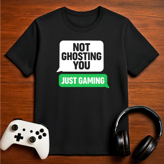 T-Shirt Black / S Ghost Mode: Gaming Activated T-shirt