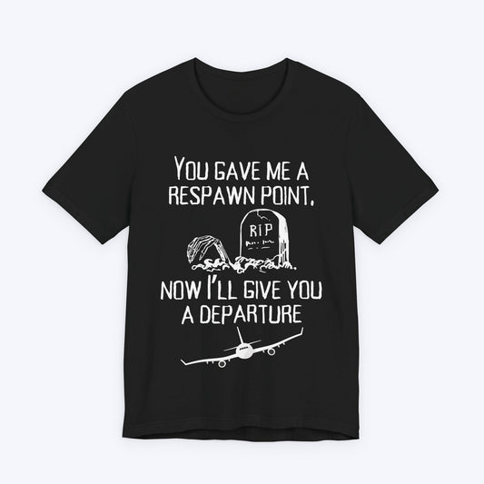 T-Shirt Black / S Giving You a Departure T-shirt