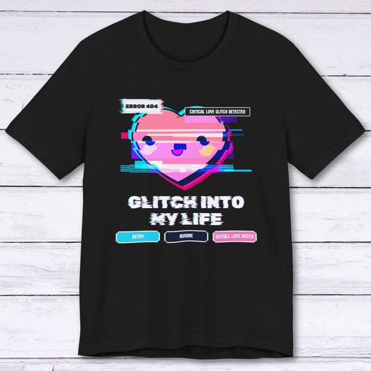 T-Shirt Black / S Glitch Into My Life T-shirt