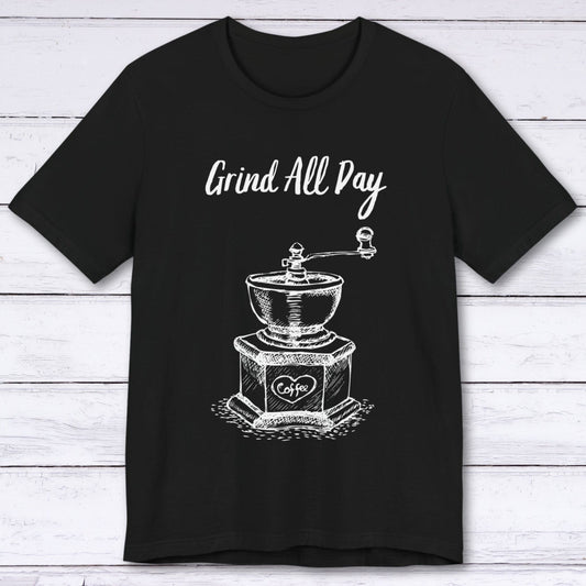 T-Shirt Black / S Grind All Day T-shirt