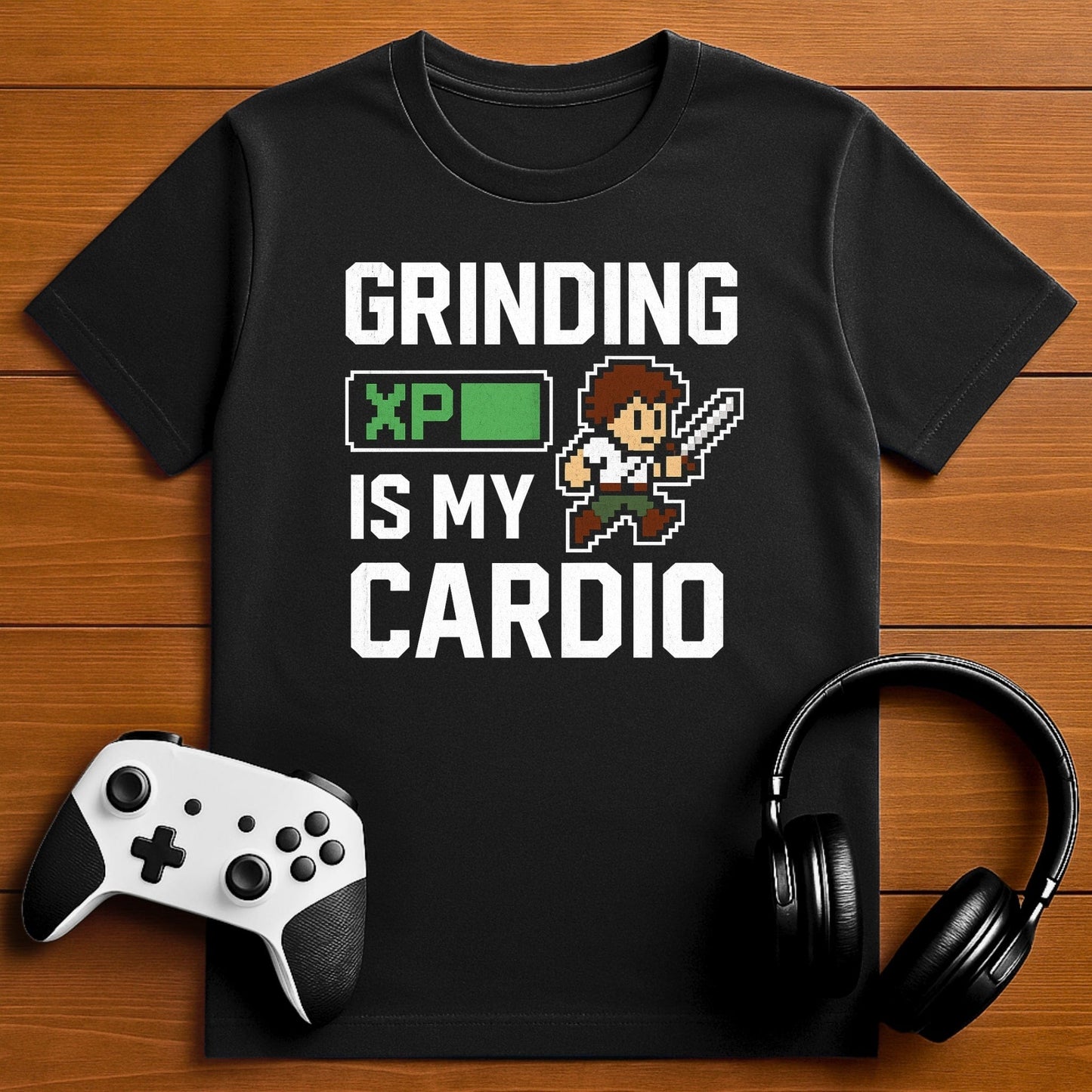 T-Shirt Black / S Grinding XP is my Cardio T-Shirt
