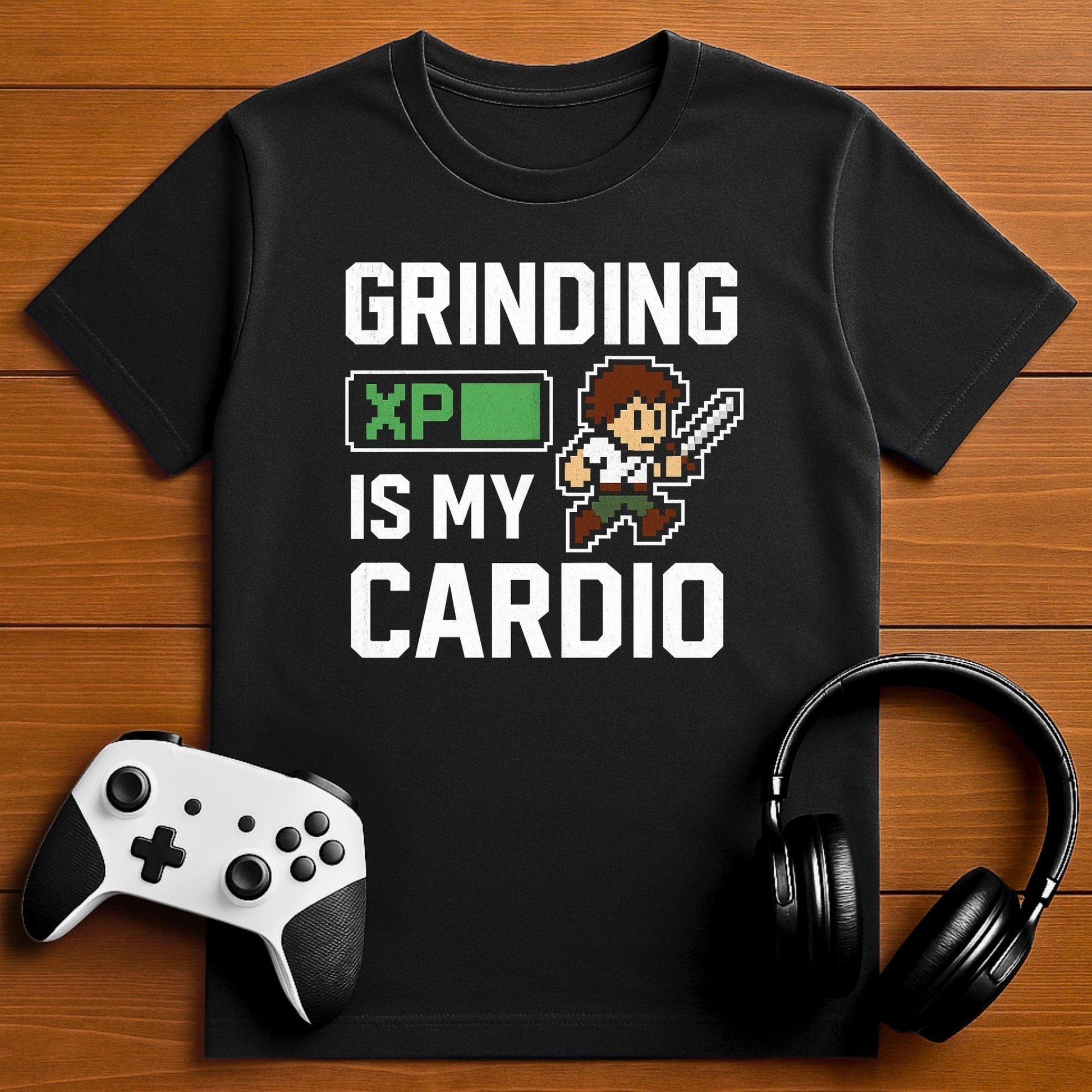 T-Shirt Black / S Grinding XP is my Cardio T-Shirt