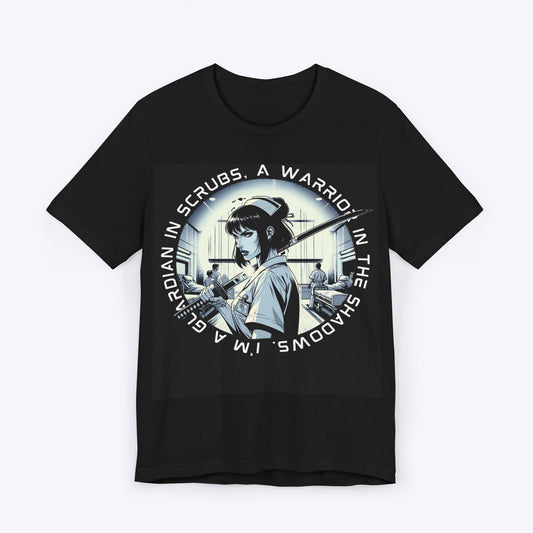 T-Shirt Black / S Guardian in Scrubs Tee