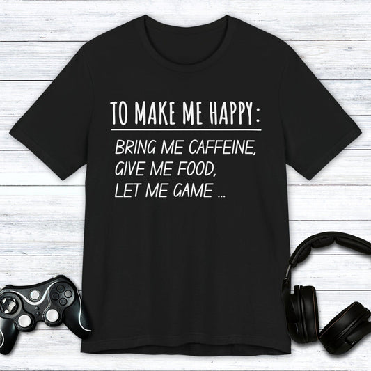 T-Shirt Black / S Happy Gamer T-shirt