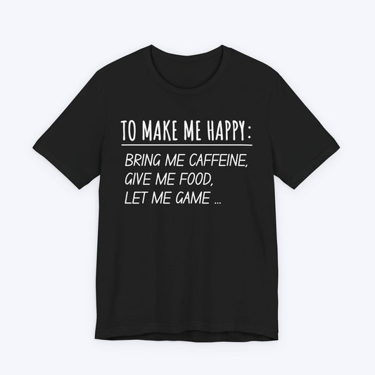 T-Shirt Black / S Happy Gamer T-shirt