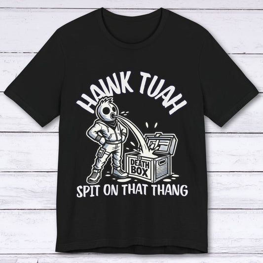 T-Shirt Black / S Hawk Tuah Death Box T-shirt