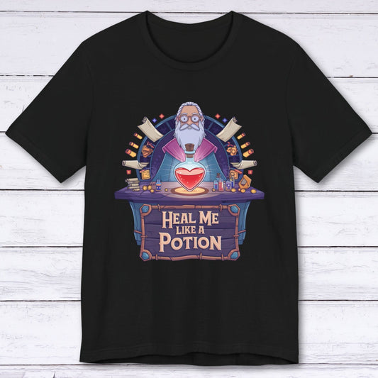 T-Shirt Black / S Heal Me Like A Potion T-shirt