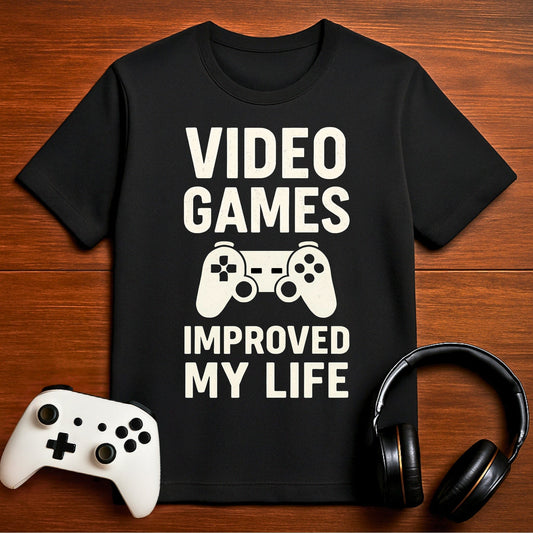 T-Shirt Black / S Healing Through Gaming T-shirt