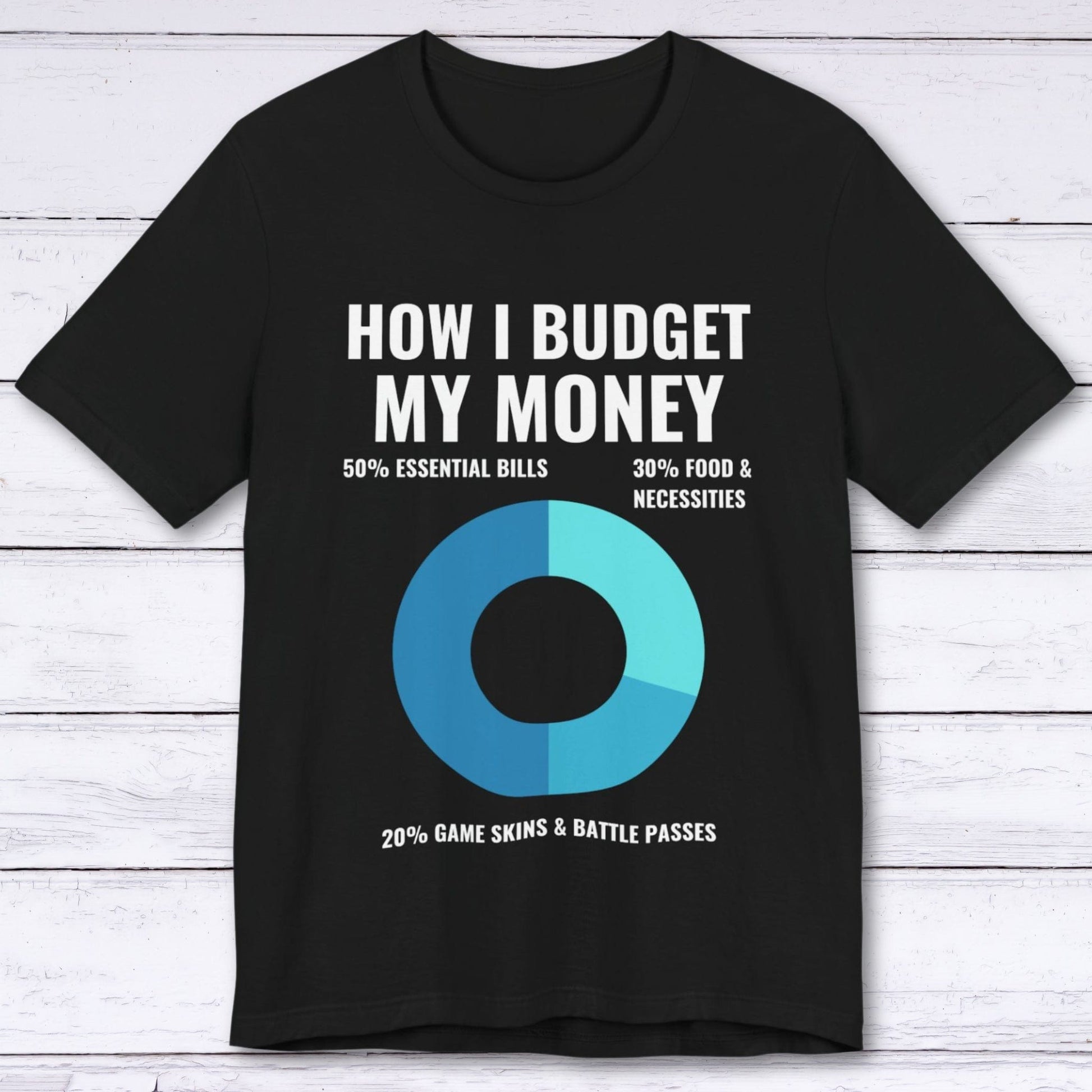 T-Shirt Black / S How I Budget My Money T-shirt