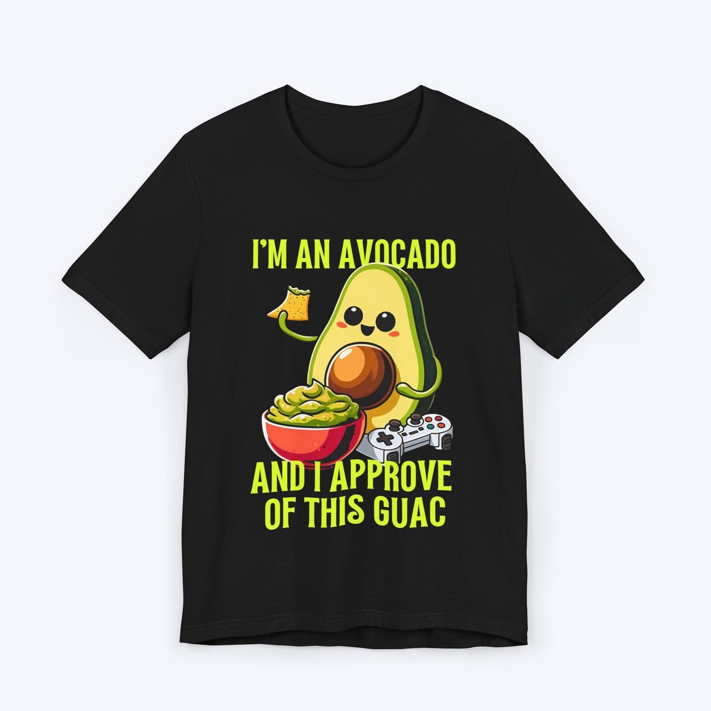 T-Shirt Black / S I Approve of this Guac - Avocado T-shirt