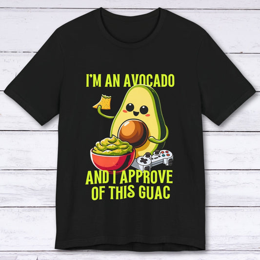 T-Shirt Black / S I Approve of this Guac - Avocado T-shirt