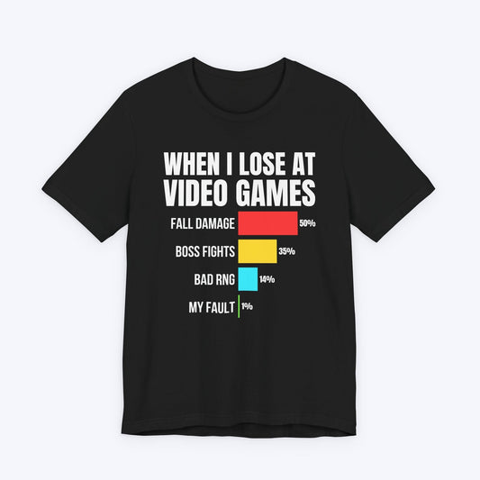 T-Shirt Black / S I Blame Fall Damage T-shirt