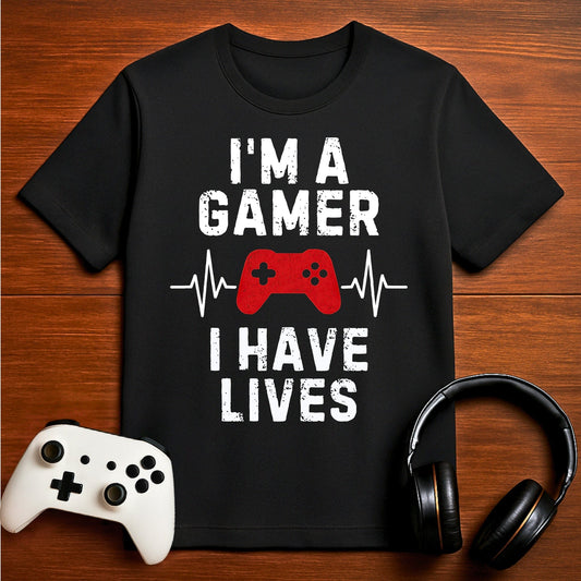T-Shirt Black / S I Don’t Die—I Respawn T-shirt