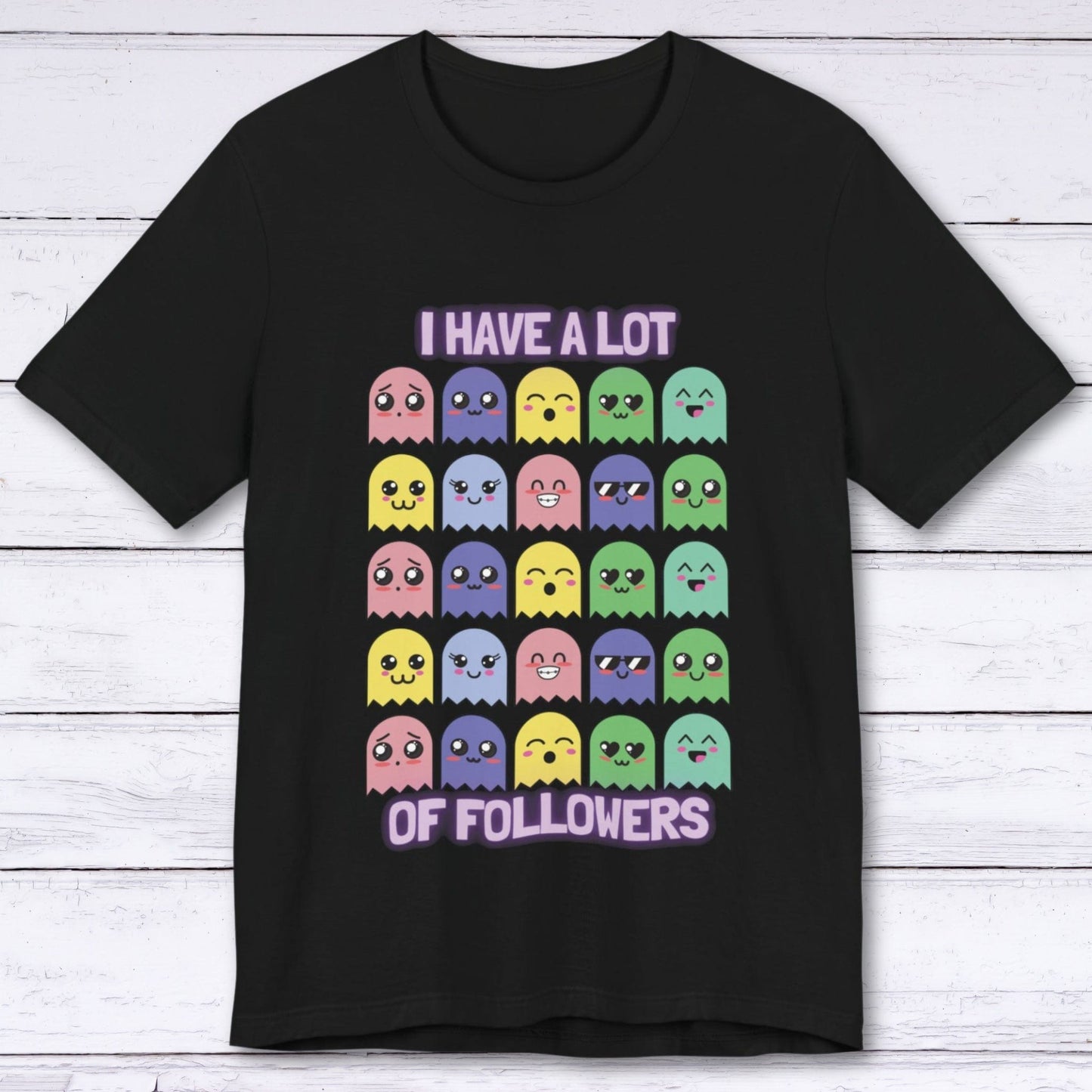 T-Shirt Black / S I Have A Lot of Followers Gamer T-shirt