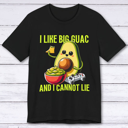 T-Shirt Black / S I Love Big Guac Avocado T-shirt