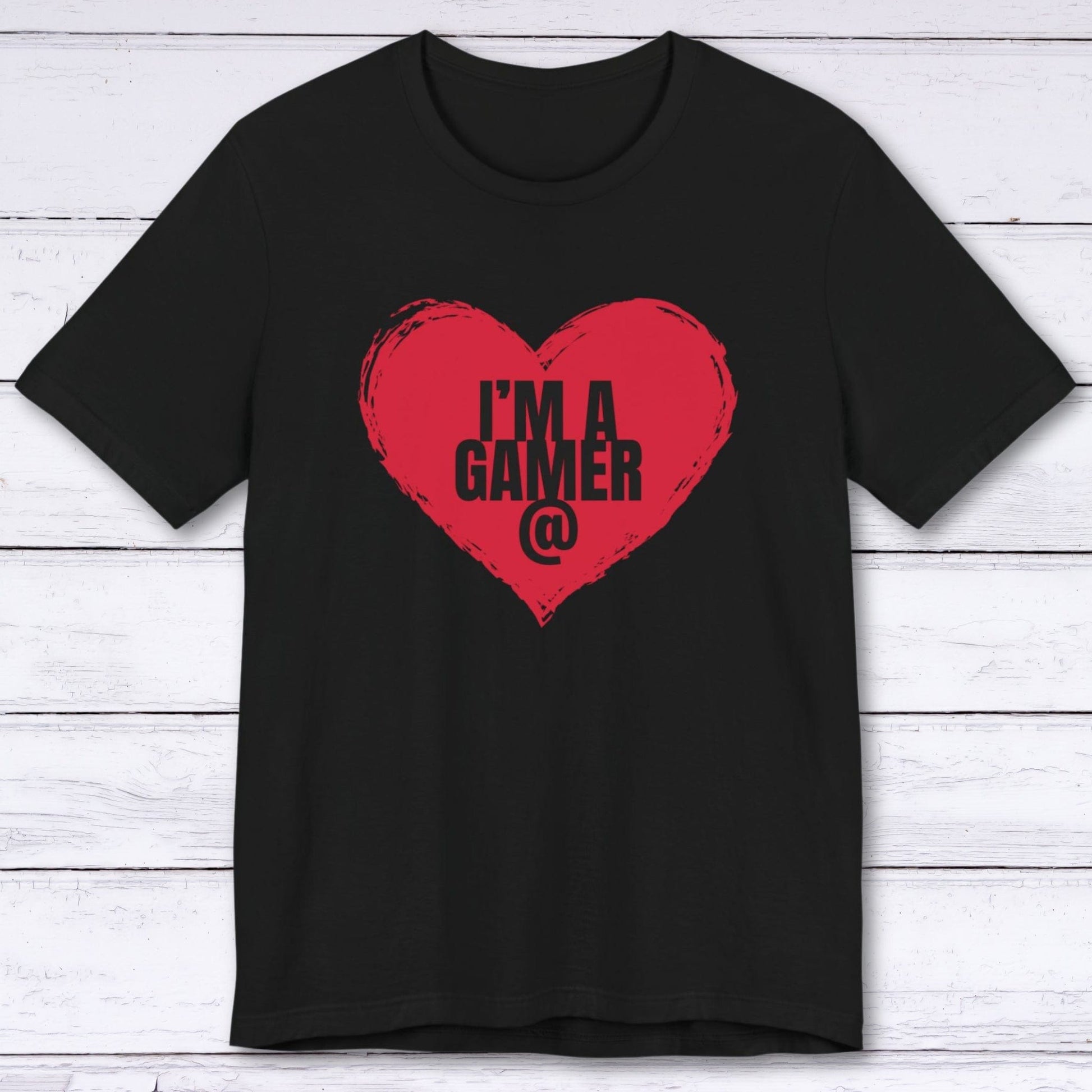 T-Shirt Black / S I'm a Gamer at Heart T-shirt