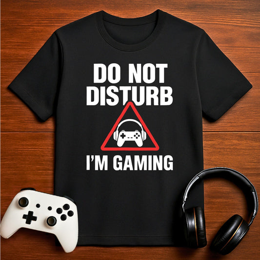 T-Shirt Black / S I’m Gaming – Leave Me Alone Shirt