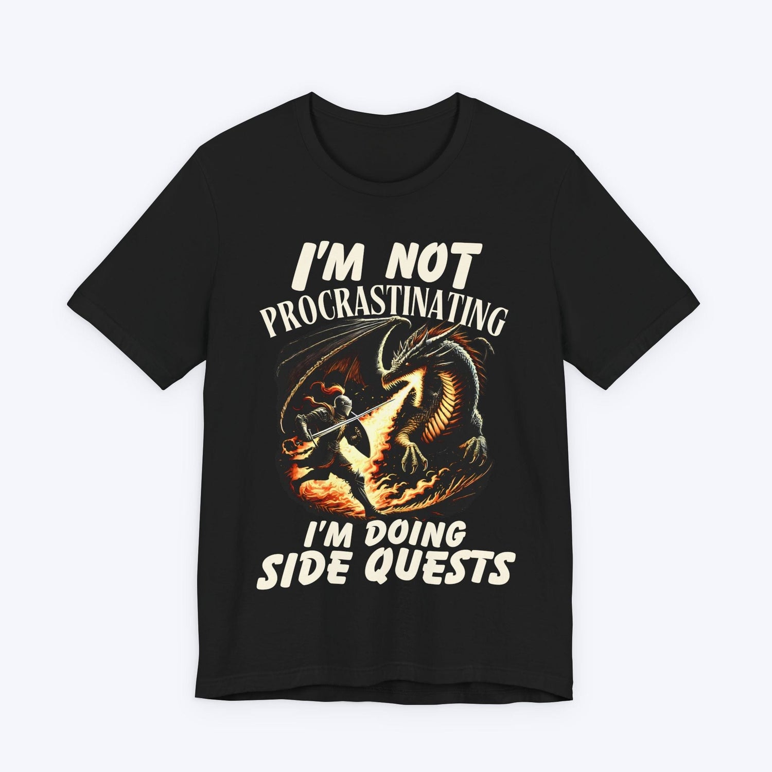 T-Shirt Black / S I'm Not Procrastinating (Side Quests) T-shirt