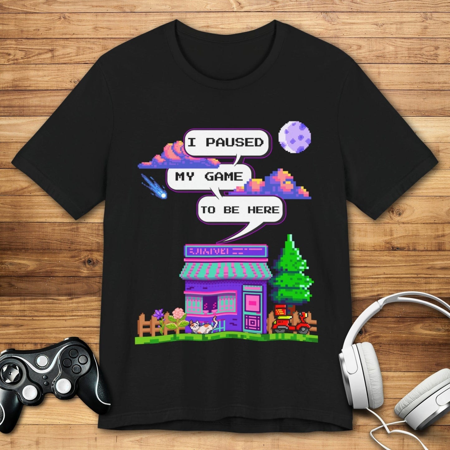 T-Shirt Black / S I Miss My Pixel World T-shirt