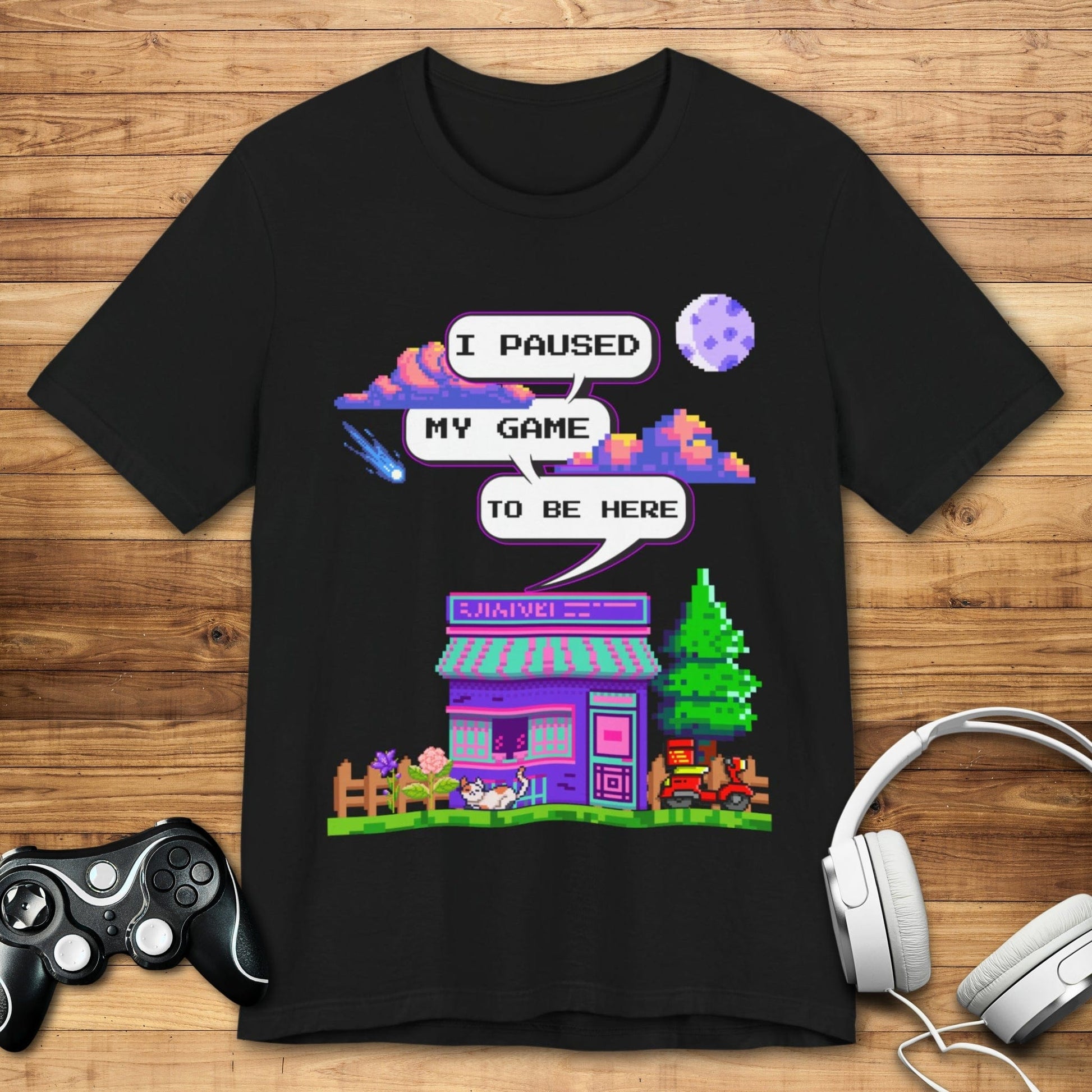 T-Shirt Black / S I Miss My Pixel World T-shirt