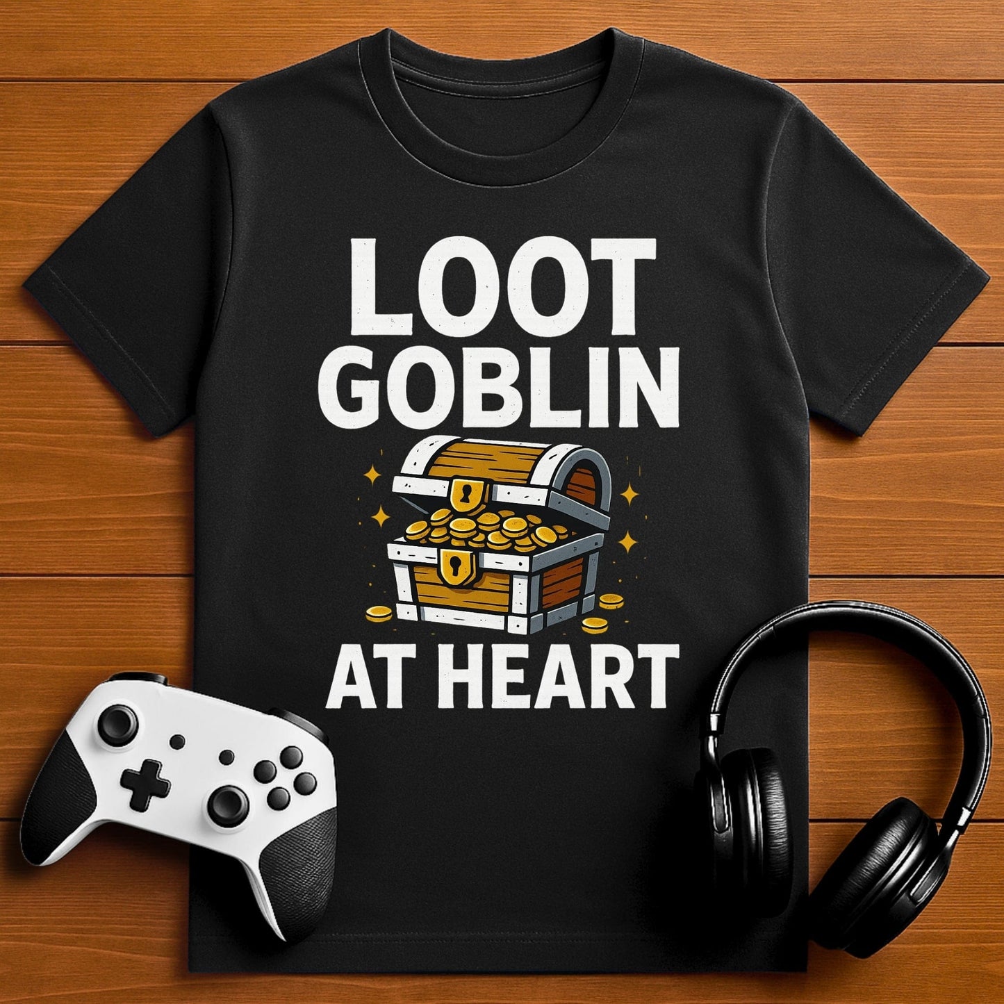 T-Shirt Black / S I Play for Loot T-Shirt