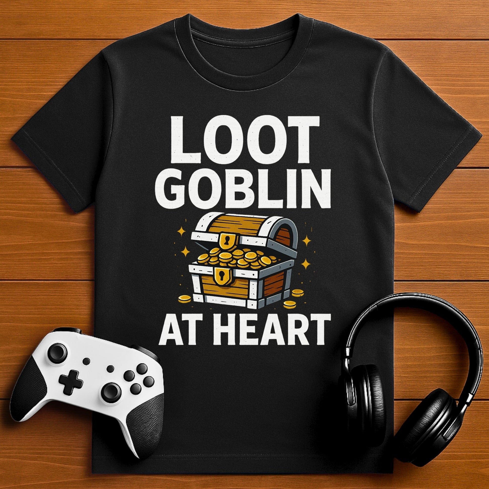 T-Shirt Black / S I Play for Loot T-Shirt