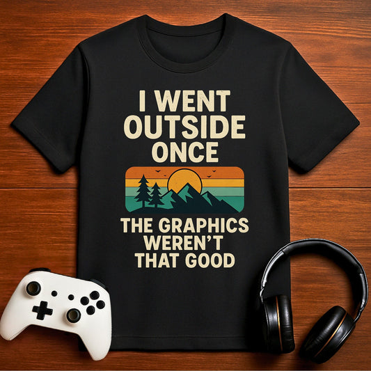 T-Shirt Black / S I Tried Nature T-shirt