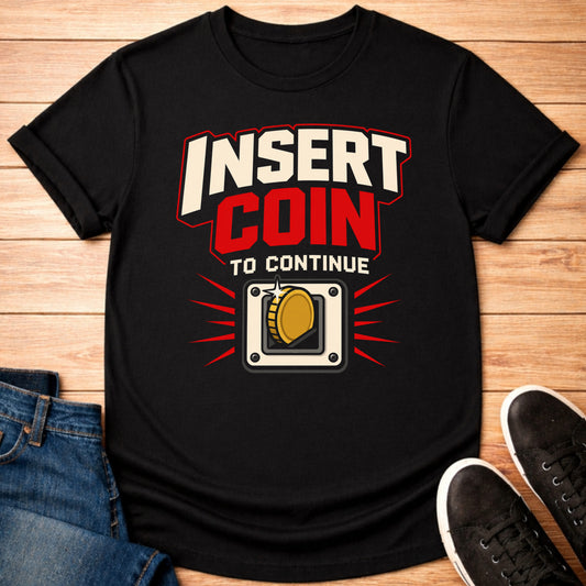 T-Shirt Black / S Insert Coin T-shirt